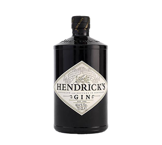 HENDRICK S GIN 41.4% VOL Hendrick s wondrous botanical signature consists of flowers, roots, fruits, and seeds from the world over.