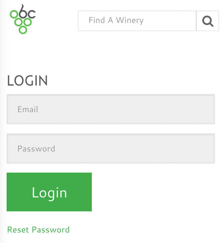 BC WINE COUNTRY EXPLORER S PASS PROGRAM PASS REDEMPTION GUIDELINES FOR WINERIES How do Explorers redeem purchased passes? Step 1: Login to the Wines of British Columbia Trip Planner app.