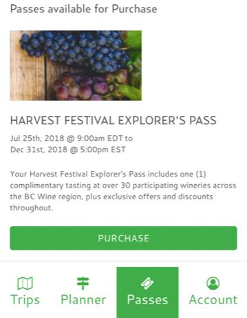 How can Explorers view the tasting locations included in their Passes?