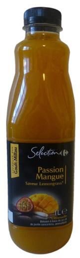 Global New Product Introductions: 2013-2018 CARREFOUR PASSIONFRUIT MANGO NECTAR WITH FLAVOR: A beverage nectar with passionfruit and mango and flavored with lemongrass.