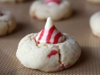 CANDY CANE KISS COOKIES- LINDA FUENTES When the fall holidays arrive, the Candy Cane Kisses begin to appear on supermarket shelves too.
