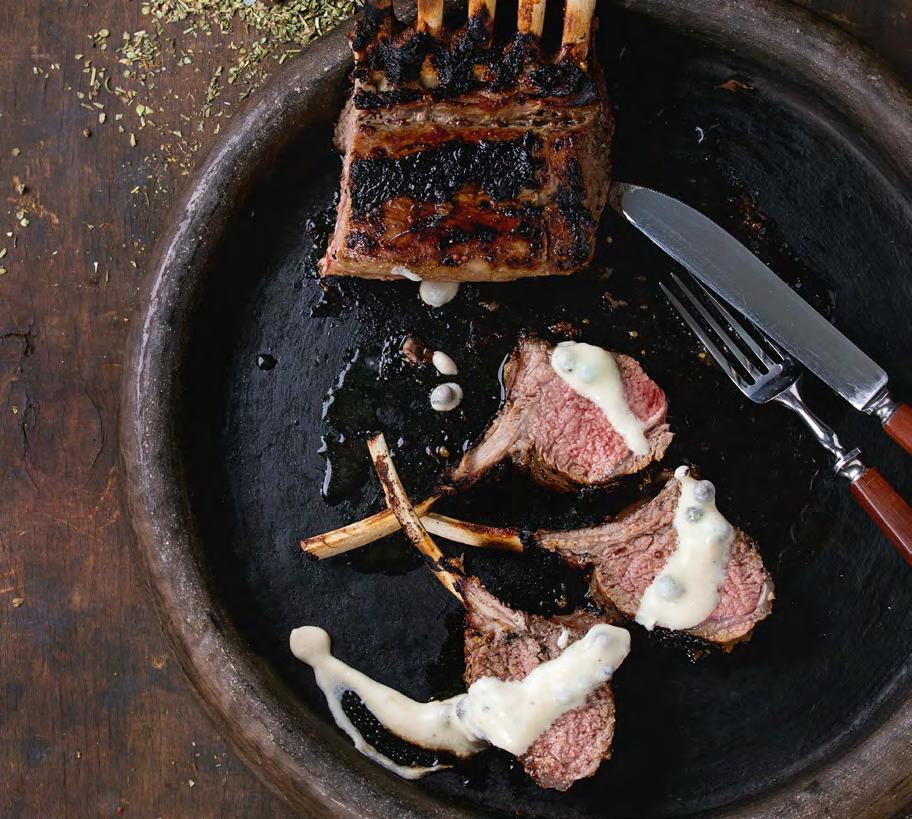 RACKS Rack of lamb is one of the most commonly found cuts in restaurants and on tables in homes across North America. This highly recognizable, cut originates from the rib section of the lamb.