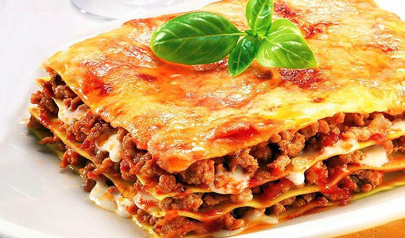 LASAGNE Lasagne originated in Italy, traditionally ascribed to the city of Naples (Campania), where the first modern recipe was created in the Middle Ages and published in Liber de Coquina (The Book