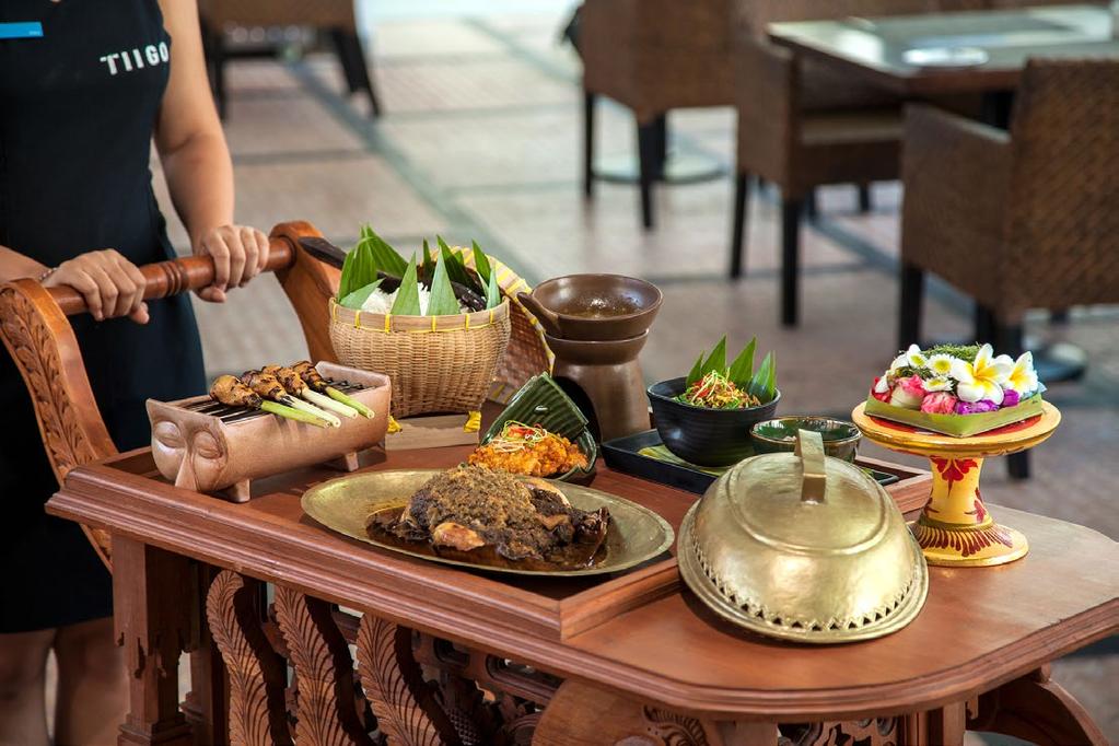 MENU Balinese Cuisine TIIGO specialities chef s recommendation vegetarian * food