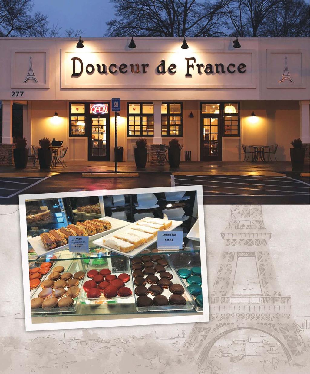 44 COBB LIFE JANUARY/FEBRUARY 2019 Douceur de France is located at 277 South Marietta