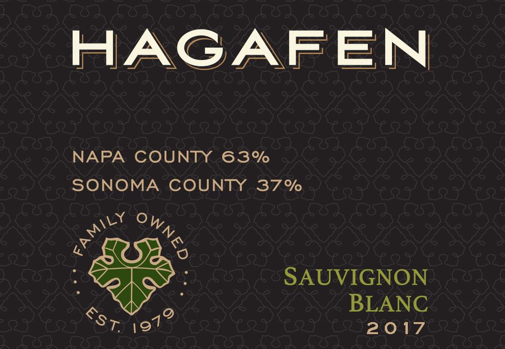 Hagafen Cellars 2017 Sauvignon Blanc Napa / Sonoma Ah, Sauvignon Blanc, you did it again.