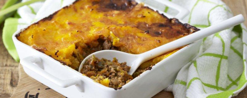 Cottage Pie Topped with Butternut and Potato Mash Tuesday 27th February COOK TIME PREP TIME 00:30:00 00:15:00 Delicious and easy recipes are hard to come by!