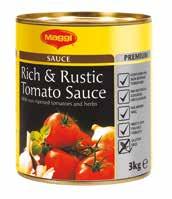 85 G Rich and Rustic Tomato Sauce 1x800g Code