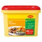 89 G V Chicken Bouillon 1x2kg Code 21131 Now 22.39 G Thick Country Vegetable Soup 1x2kg Code 8993 Now 10.