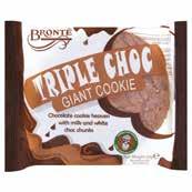 70 43p Triple Choc Giant Cookies 18x60g Code 9351 Now 7.