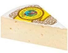 As the cheese matures it forms a smooth, runny interior, a beautiful white rind and a pale ivory interior.