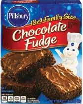 , 9 Pillsbury Brownie or