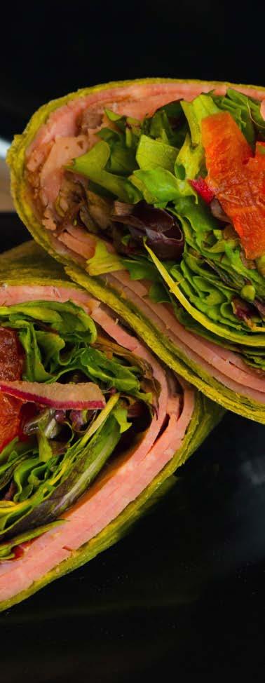 WRAP IT UP! (ON PLATTER) (Focaccia is offering all deli meat from Boar s Head ) A variety of fresh assorted tortilla wraps... $8.