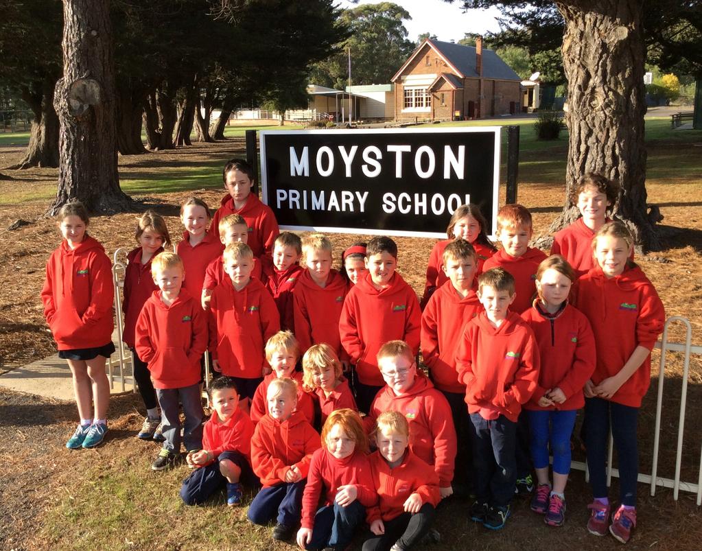 Moyston Primary School aims to develop in our students a purpose of belonging and an understanding of the importance of taking responsibility for their own learning.