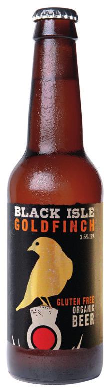 6% Goldfinch Gluten-free Scotch Ale Hibernator Black Isle Porter Organic gluten-free