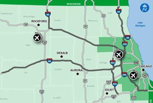 Illinois Tollway Key Statistics 286-mile system comprised of four tollways Opened in 1958 as a bypass around Chicago to connect Indiana and Wisconsin Carries more than