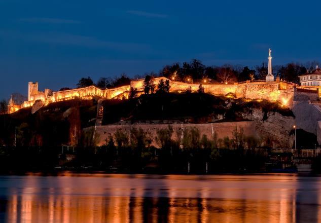 Stroll to Kalemegdan Fortress from our central location and enjoy breathtaking sunsets and city