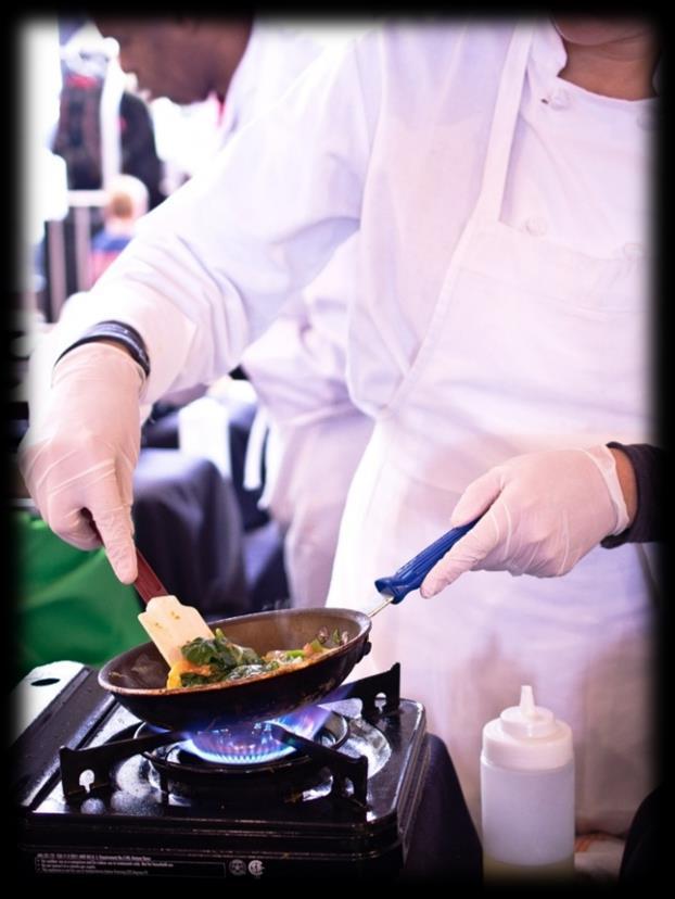 Specialty Action Stations A uniformed chef is required per station at $100.00 per 50 people. PASTA STATION $16.