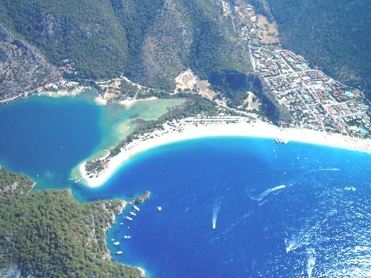 Marmaris and the surrounding area. You will enjoy the beautiful white sand and clear turquoise sea that stretch for 2kms.
