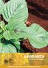 AMARANTH. (Amaranthus spp.) enabling deployment of underutilized species. Global Facilitation Unit. for Underutilized Species