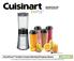 CPB-300. SmartPower Portable Compact Blending/Chopping System INSTRUCTION AND RECIPE BOOKLET