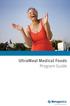 UltraMeal Medical Foods Program Guide
