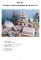 How To Tea Party Theme (Catalogue Cover 2011/12)