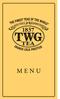 From 10am to 12pm. TWG Tea* from our extensive tea list, served hot or iced. Freshly squeezed orange or apple juice