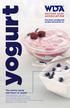 The aroma, body and flavor of yogurt