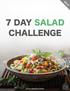 7 Day Salad Challenge