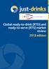 Global ready-to-drink (RTD) and ready-to-serve (RTS) market review 2013 edition