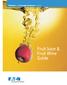 Filtration and Beverage Treatment Products. Fruit Juice & Fruit Wine Guide