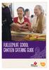 Fuelled4life School Canteen Catering Guide
