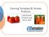 Canning Tomatoes & Tomato Products. Lunch & Learn 12 noon to 1 pm July 21, 2014