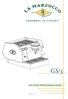 HANDMADE IN FLORENCE GS/3. Software Programming Guide. Version 1.09