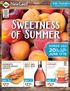 Sweetness of Summer JUNE June Features Prices good 5/31/16-6/27/16. BOMBER SALE! all 22oz california. save 99. marinated chicken breast skewers