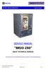 SERVICE MANUAL BRIO 250 BASIC TECHNICAL MANUAL THE CONTENTS OF THIS DOCUMENT ARE INTENDED FOR NECTA S AFTER SALES PERSONNEL.