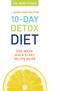 TABLE OF CONTENTS Dr. Hyman s Bonus 10-Day Detox Diet Meal Plan