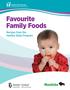 Favourite Family Foods. Recipes from the Healthy Baby Program