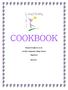 COOKBOOK. Recipes brought to you by. Los Rios Community College District. Employees