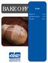 BAKE OFF INDEX. Bridgford pg 2 J&J Snack Foods pg 4 Supplies pg 11