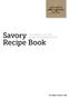 Savory. a compilation of 2012 recipes from Attune Foods Recipe Book. attunefoods.com