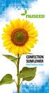 CONFECTION SUNFLOWER GROWERS ARE INDUSTRY LEADING