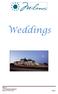 Weddings. Milanos 4 The Esplanade Brighton Phone Page 1