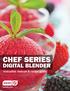 CHEF SERIES DIGITAL BLENDER. instruction manual & recipe guide. bydash.com