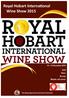 Royal Hobart International Wine Show 2015