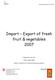 Import Export of fresh fruit & vegetables 2007
