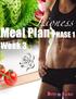 Lioness. Meal Plan PHASE 1. Week 3. The Betty Rocker Inc. All Rights Reserved Page!1