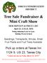 Tree Sale Fundraiser & Mini Craft Show