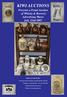 KIWI AUCTIONS. Presents a Postal Auction of Whisky & Brewery Advertising Wares July 22nd 2007 KIWI AUCTIONS LTD